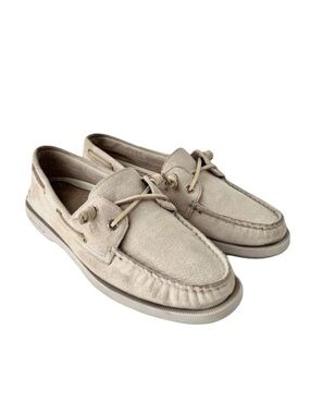 Sperry Sz 8.5 original A/O Vida Serpent women’s Boat Top Sider Preppy  Nubuck